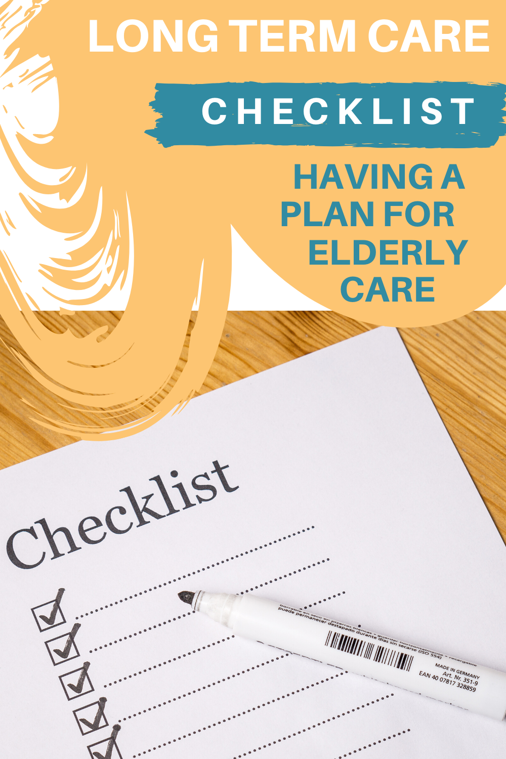 Long Term Care Checklist