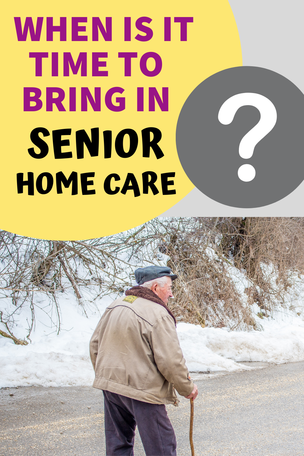 Senior Home Care: When to Bring in Help